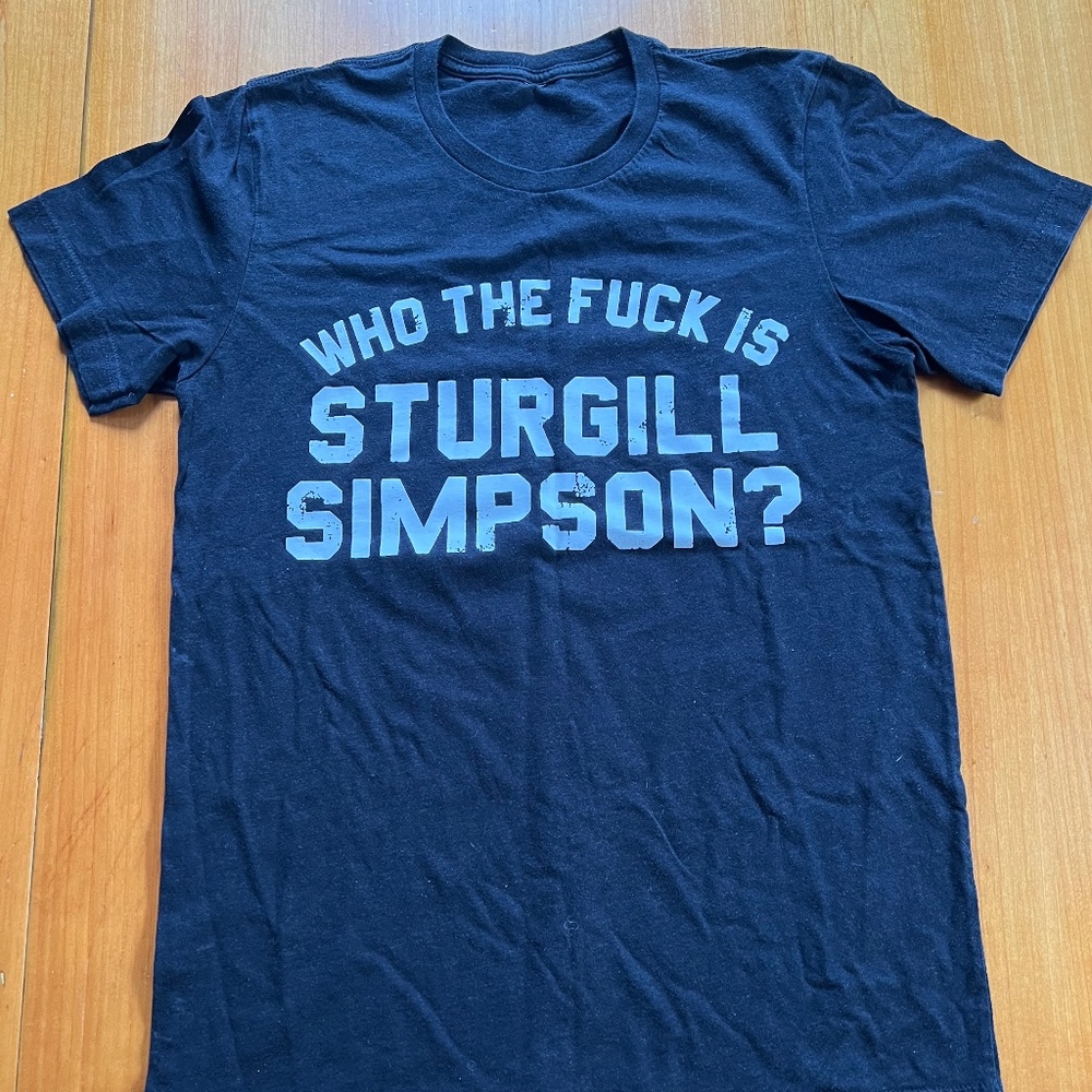 Who The F*** Is Sturgill Simpson T-shirt - Mens - M